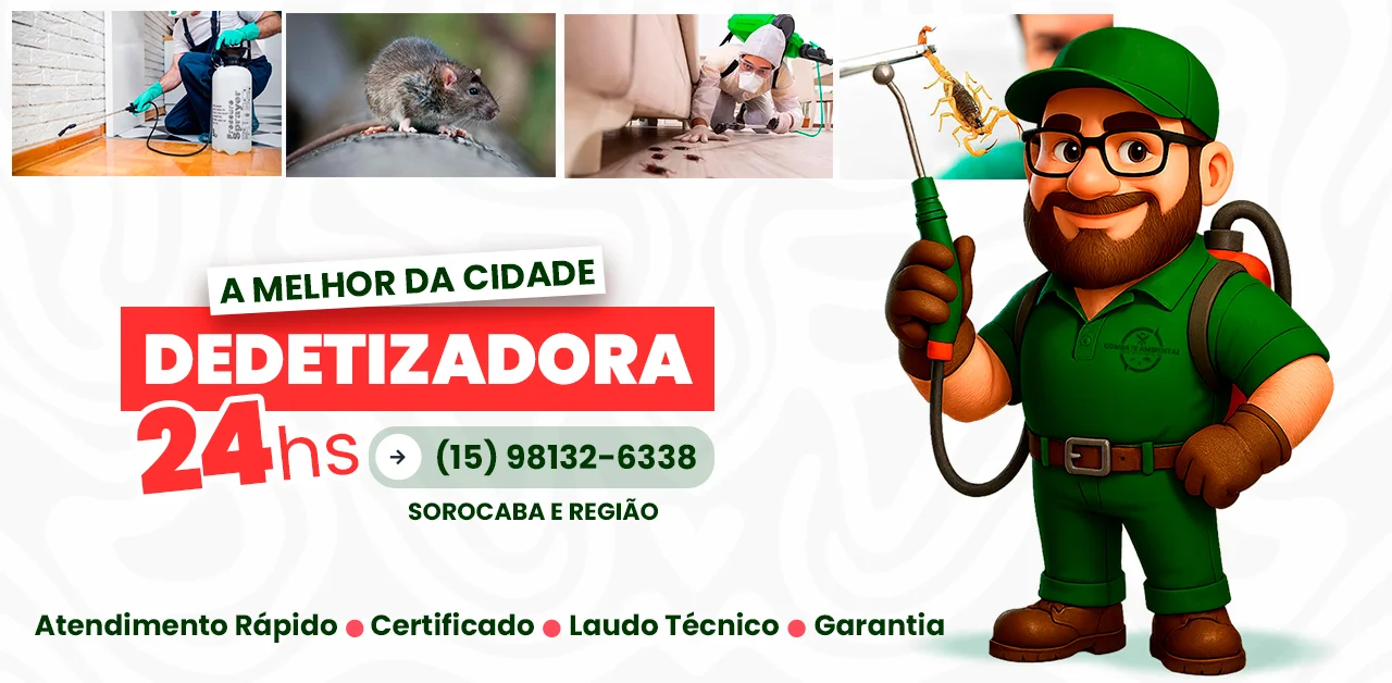 Dedetização de Escorpião em Sorocaba - SP Dedetização de Escorpião em Sorocaba - SP