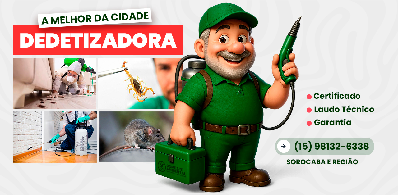 Desratização no Parque Campolim - Sorocaba / SP Desratização no Parque Campolim - Sorocaba / SP