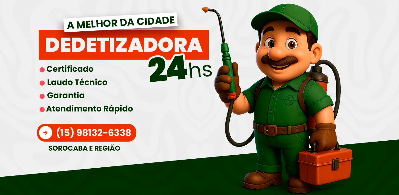 Empresa de Dedetização em Tatuí - SP Empresa de Dedetização em Tatuí - SP